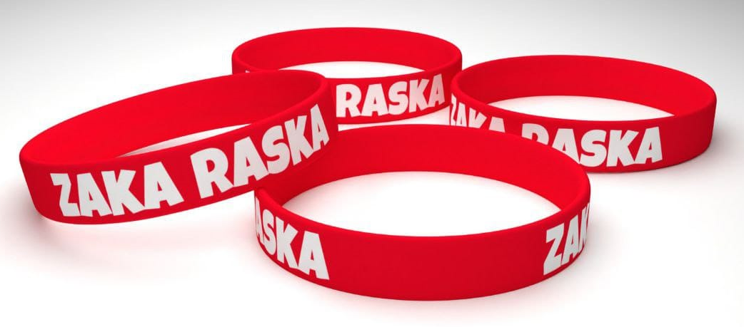pulsera Zaka roja